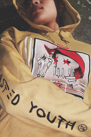 wasted youth hoodie