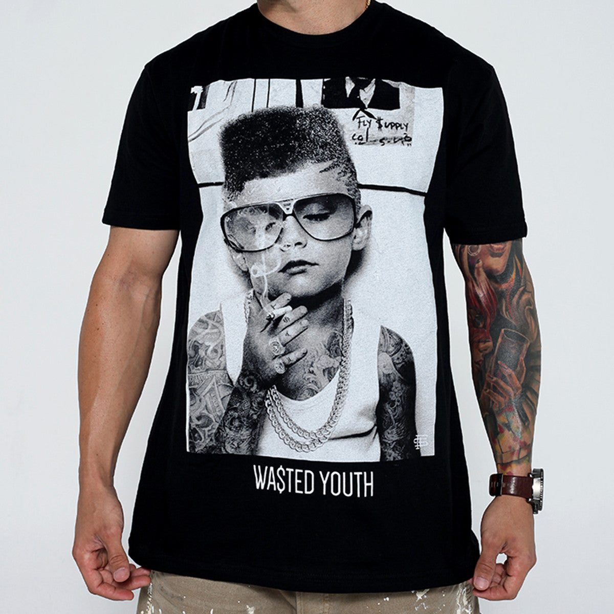 Wasted Youth - Black (10 Year Anniversary) – Fly Supply Co