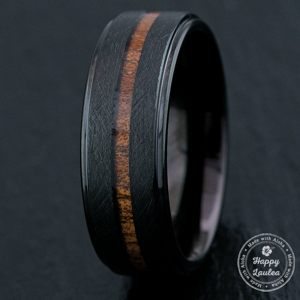 Tungsten carbide rings & wedding bands | Made in Hawaii | HappyLaulea
