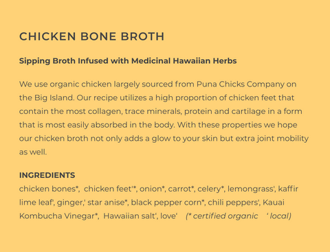 chicken bone broth