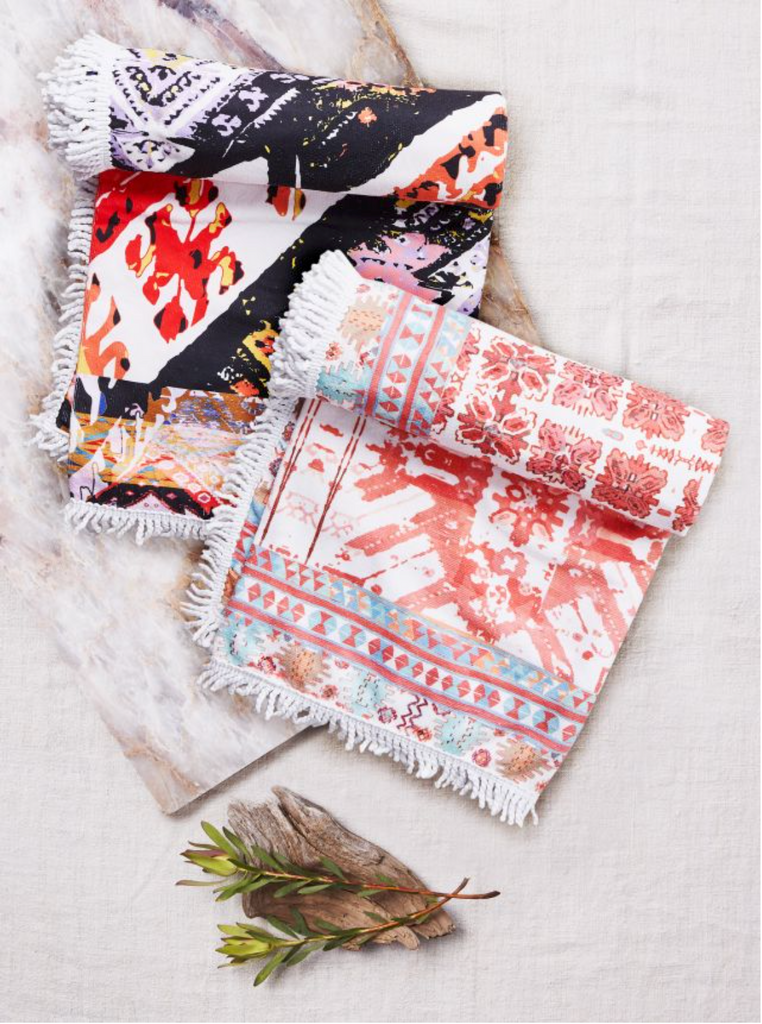 kilim towel, traveltowel, beach towel, zoereport, box of style. 