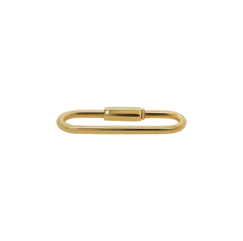 14k Solid Yellow Gold Round Carabiner Lock Jewelry, Handmade 14k Gold  Carabiner Clasp Lock Jewelry, Carabiner Necklace – Thesellerworld