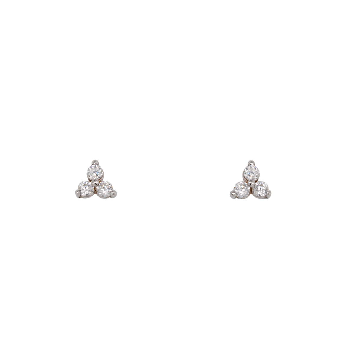 Tiny Triple Crystal Studs | King + Curated | Beacon, NY