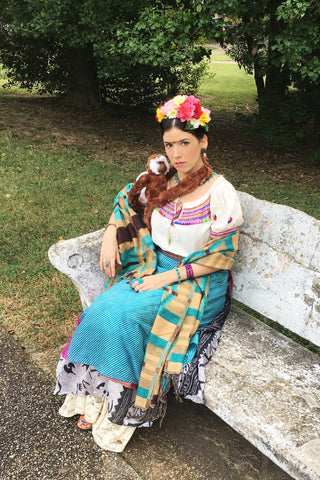 DIY Frida Kahlo Halloween Costume on the ShopMucho.com blog