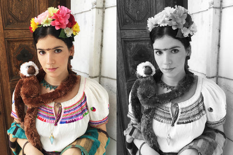 DIY Frida Kahlo Halloween Costume on the ShopMucho.com blog