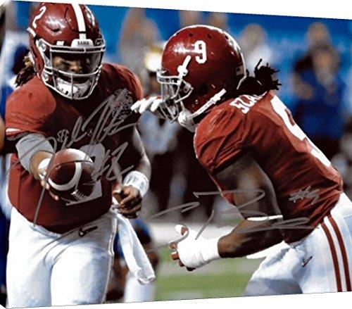 Amari Cooper Autographed Alabama 16x20 Diving Catch P.F. Photo