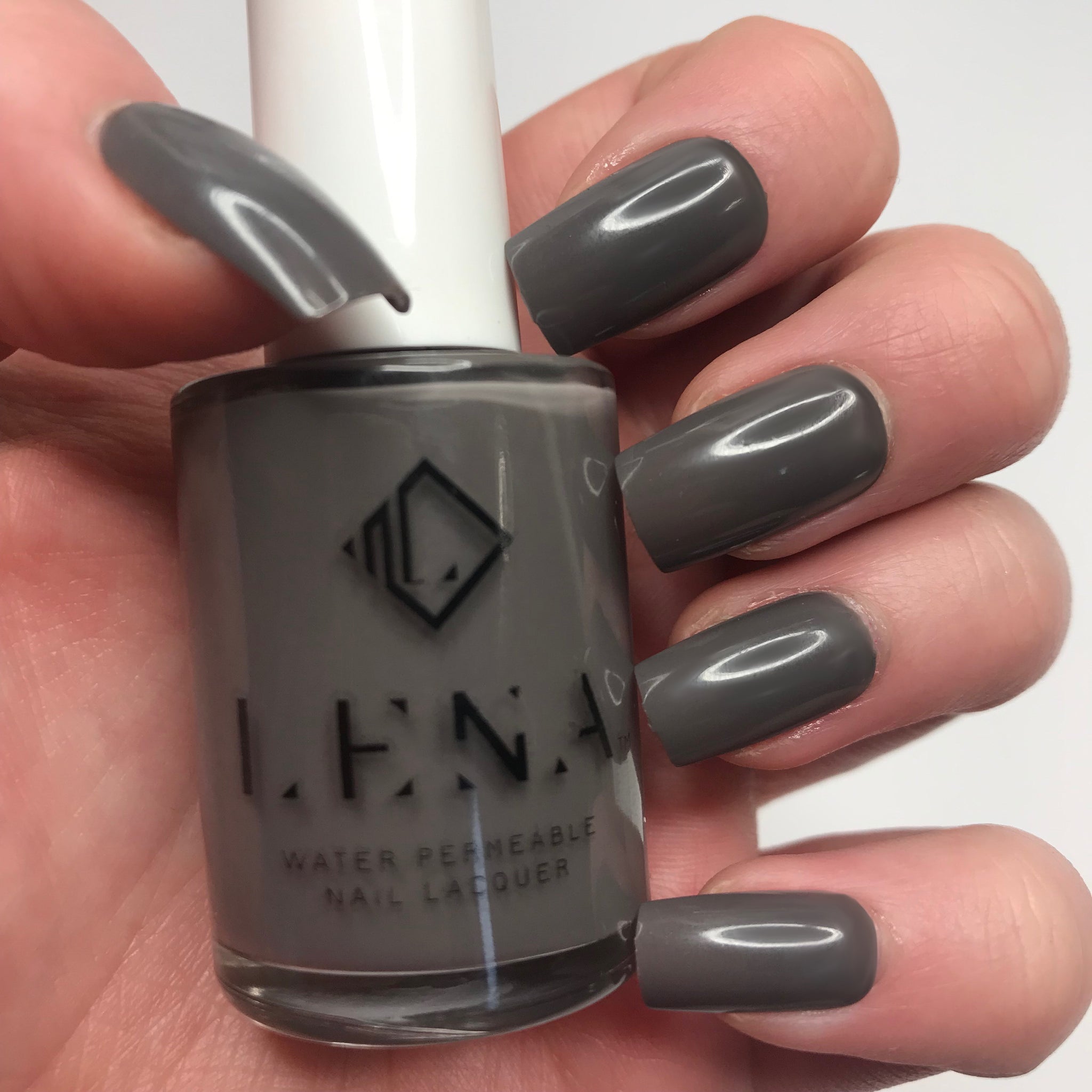 grey nail polish