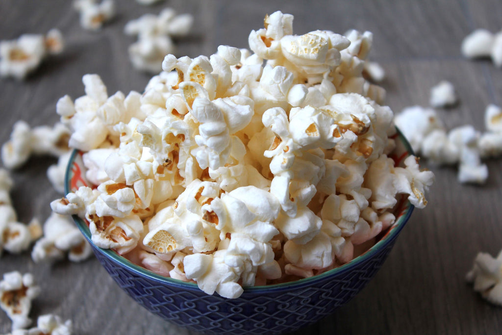 Popcorn in a bowl