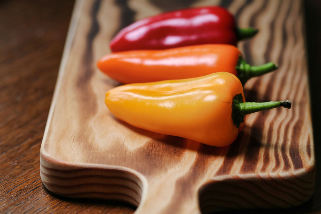 Mini colorful bell peppers