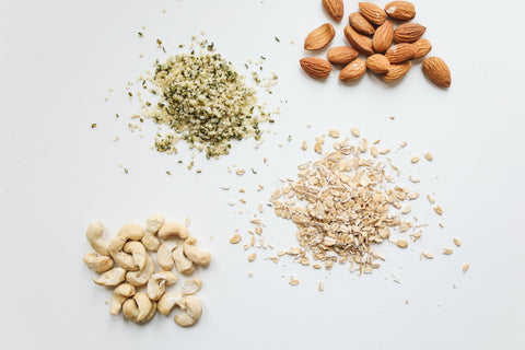 Whole grains and nuts