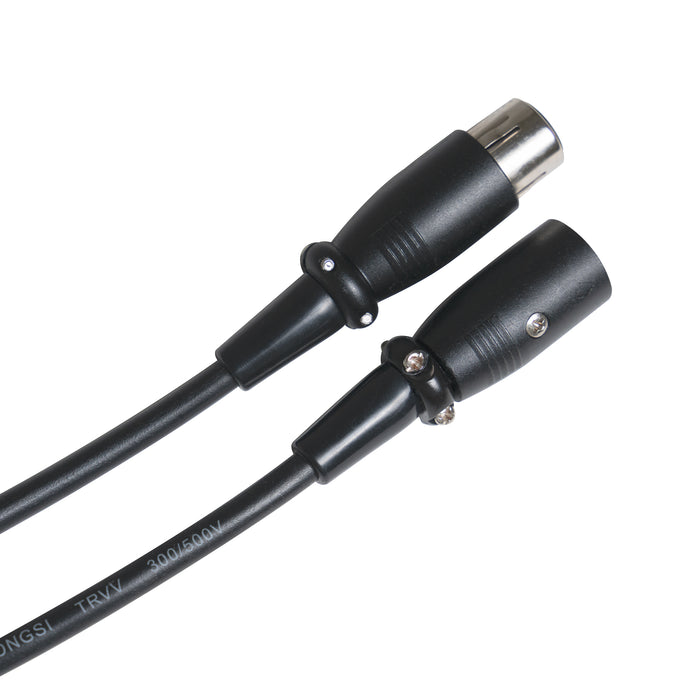 Dando Lighting 4 Pin Male Xlr To 4 Pin Female Xlr Power Cable For Lighti 