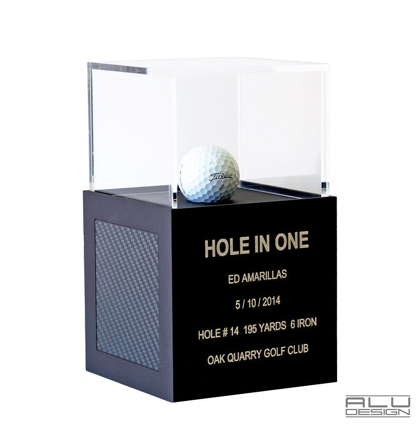 Golf Ball Display Case Hole In One Golf Ball Case Alu Design