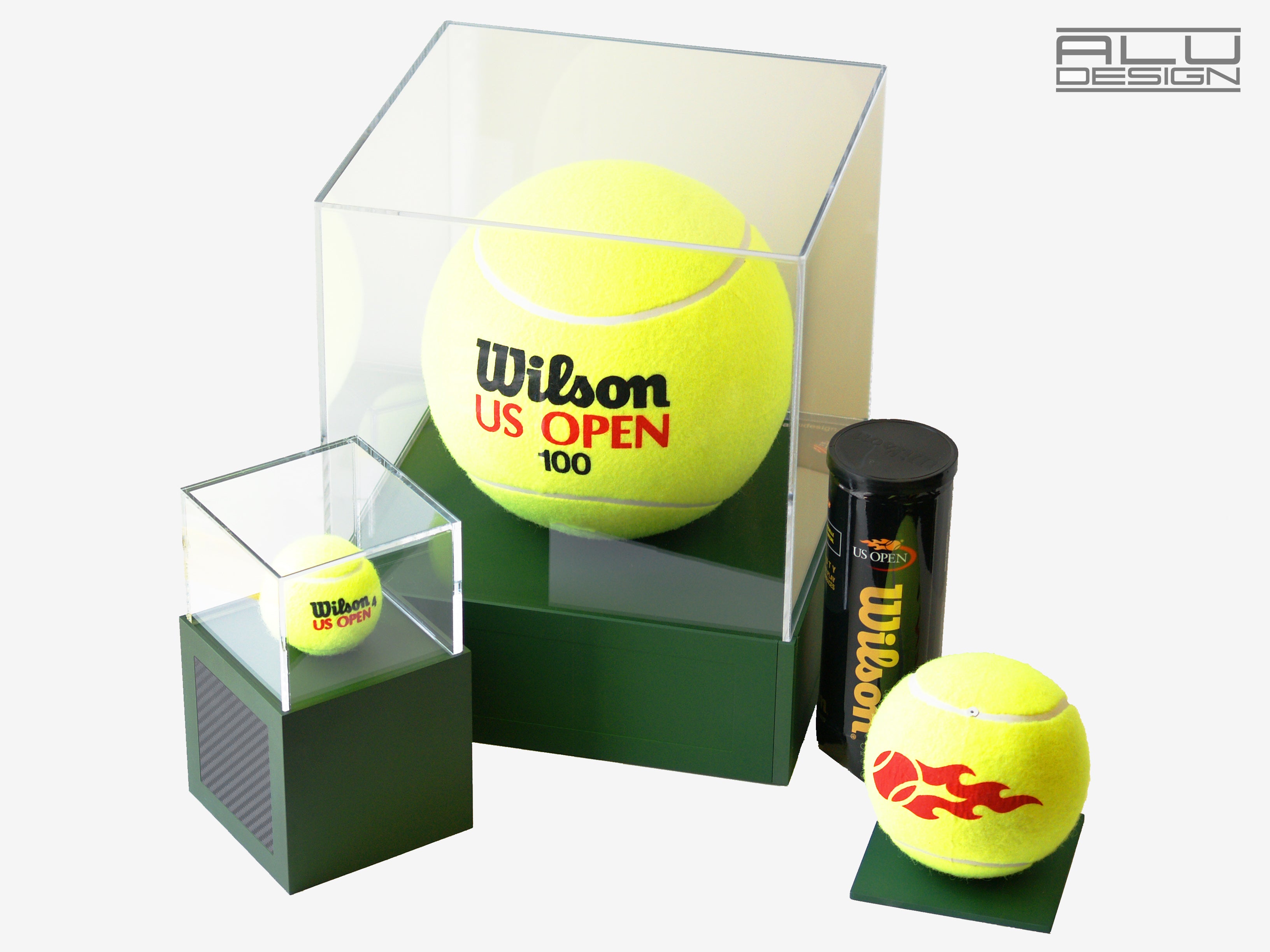 Tennis Ball Display Case ALU Design