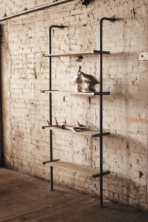 adjustable metal shelving unit