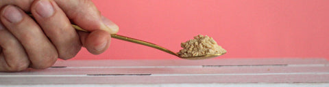 A spoonful of granulated maple. 