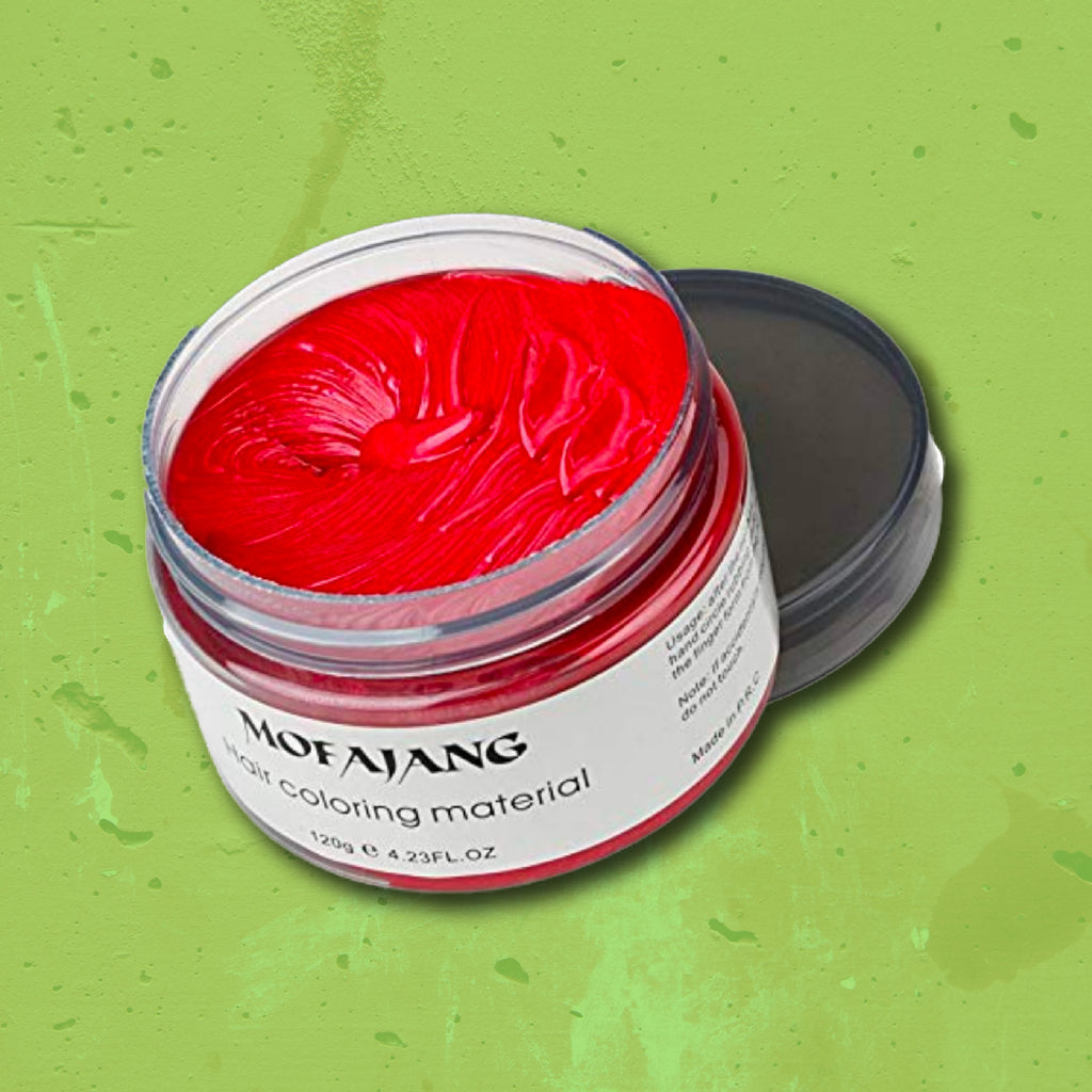 red hair wax