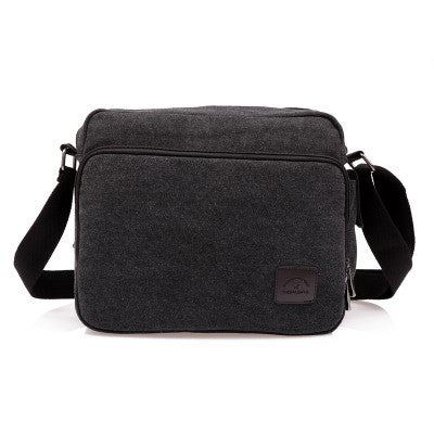 High Quality Men Canvas Bag Casual Travel Men's Crossbody Bag Luxury M