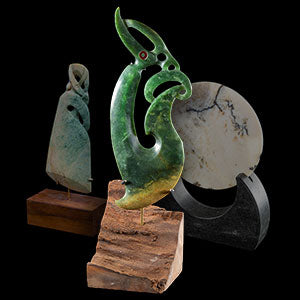 Michael Matchitt - Jade pendants and sculptures From New Zealand