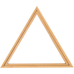Rico Design Wooden Decorative Triangle Frame My Yarnery Havant UK