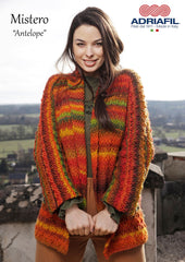 Adriafil Antelope Coat Pattern in Mistero yarn at My Yarnery Havant UK