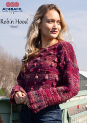 Adriafil Bibury Pullover Pattern Robin Hood