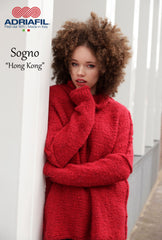 Adriafil Hong Kong Pullover sweater pattern at My Yarnery Havant UK