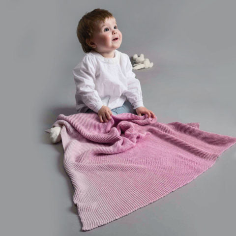 Free Baby Blanket Pattern Rico Cotton Degrade