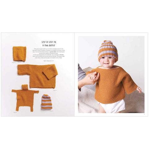 Rico Baby The Little Hand Knitting Booklet for Beginners 031 Baby Classic DK