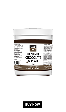Organic Hazelnut Chocolate Spread - 200g Glass Jar