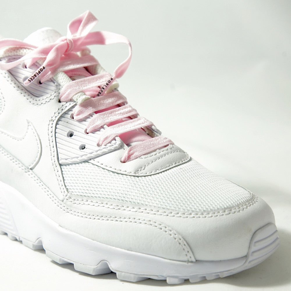 baby pink shoe laces