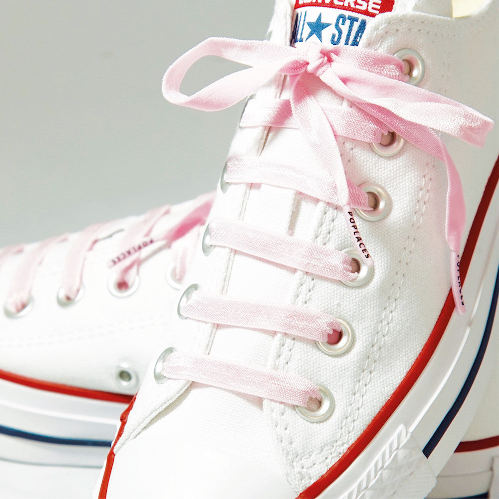 baby pink sneakers