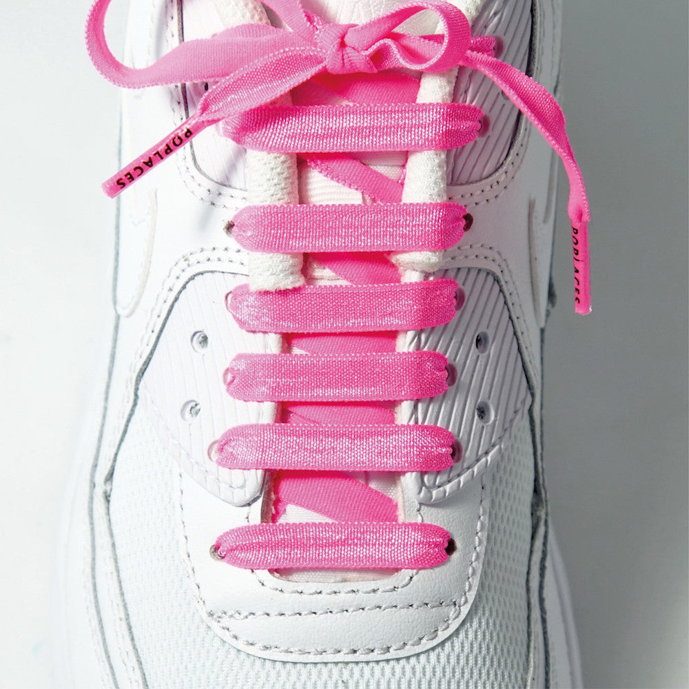 neon pink laces