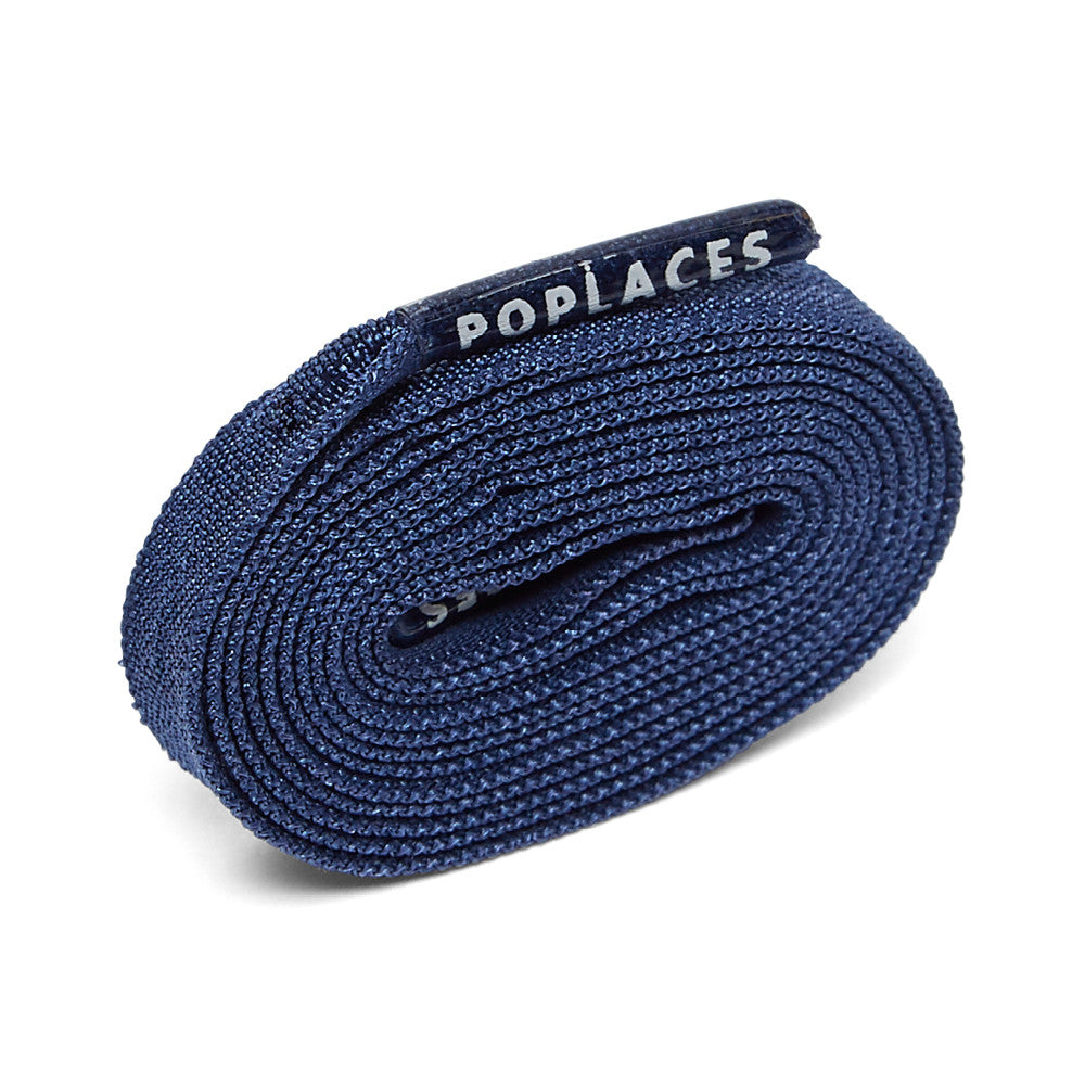 Navy Blue Poplaces | Shoe Laces From 