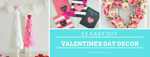 easy diy valentines day decor