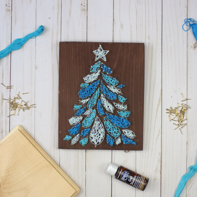 Joy Ornament String Art – Home Made Luxe