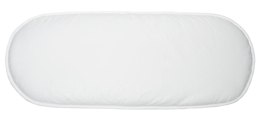 Moses Basket Mattress - White Pad Only 