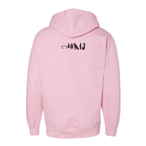 HOA Logo Pink Hoodie – House of Aama