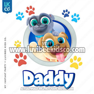 Puppy Dog Pals Iron On Transfer | Daddy - LuvibeeKidsCo