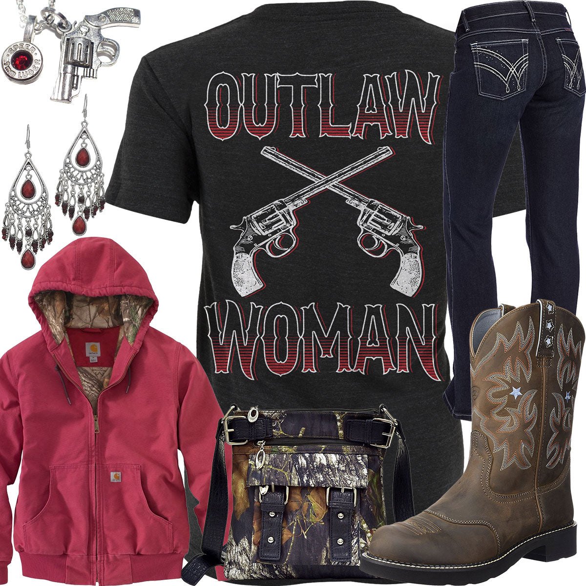 Outlaw Woman Carhartt Jacket Outfit – Real Country Ladies