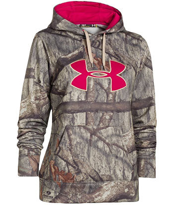 girls under armour camo hoodie