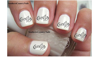 Country Girl Nail Decal