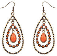 Orange Earrings