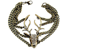Vintage Deer Bracelet