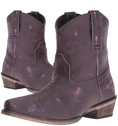 Purple Roper Boot