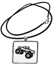 Truck Necklace