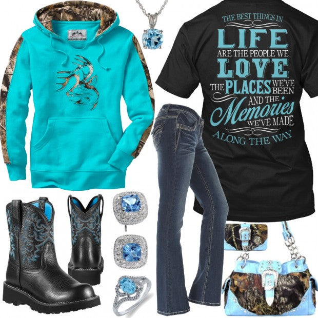 Best Things In Life Legendary Whitetails Glacier Hoodie - Real Country ...