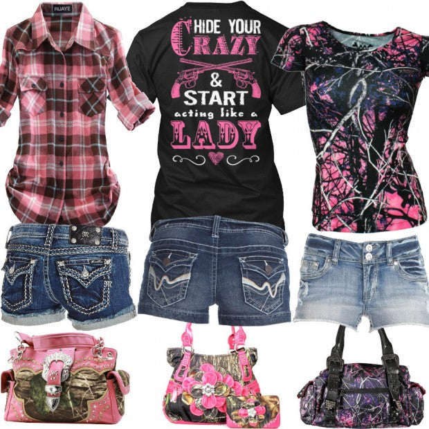 Hide Your Crazy Shorts & Purse Outfits – Real Country Ladies