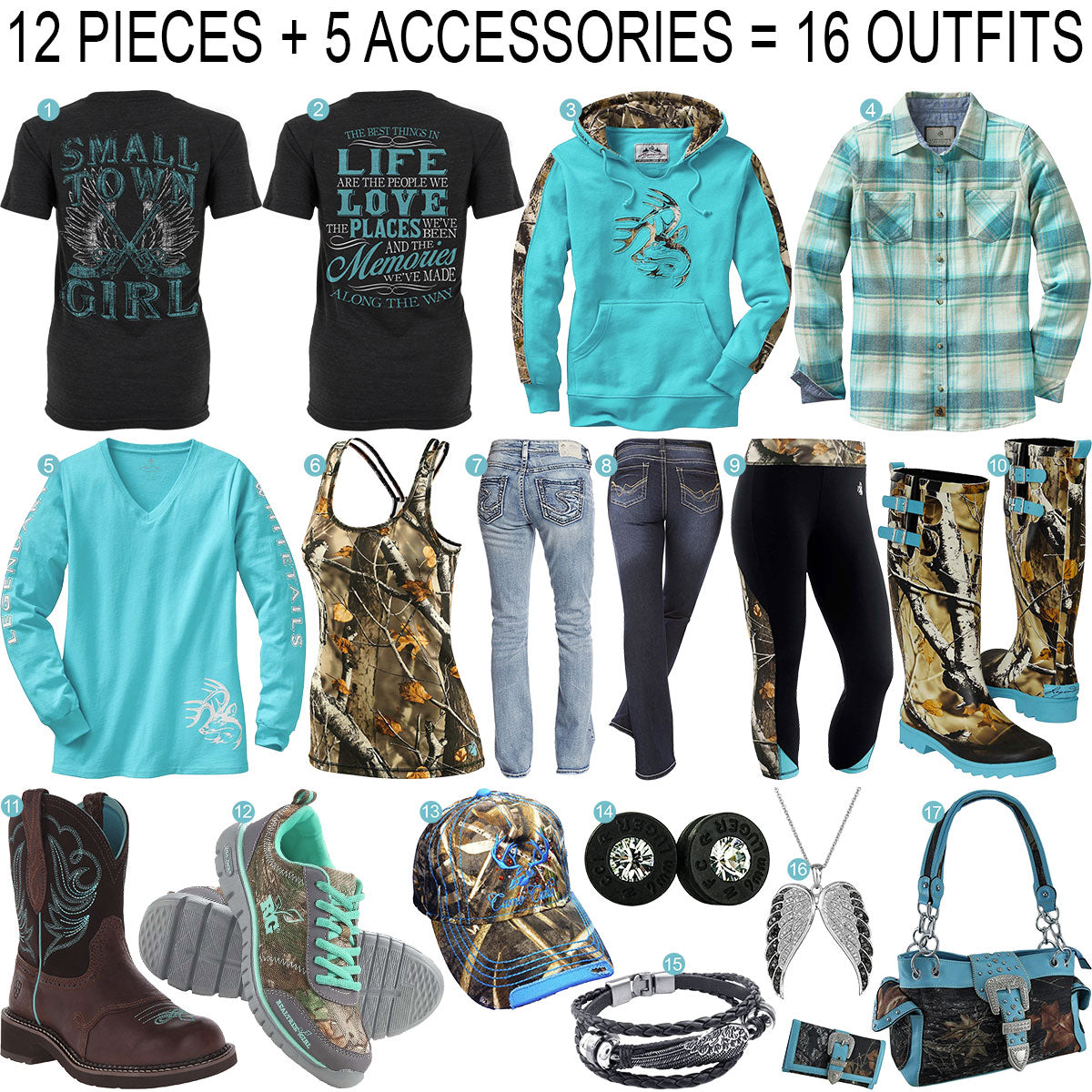 16 Outfits