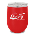 Enjoy Country 12oz Stemless Wine Cup