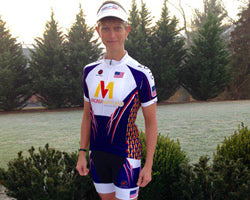 custom cycling clothing customer